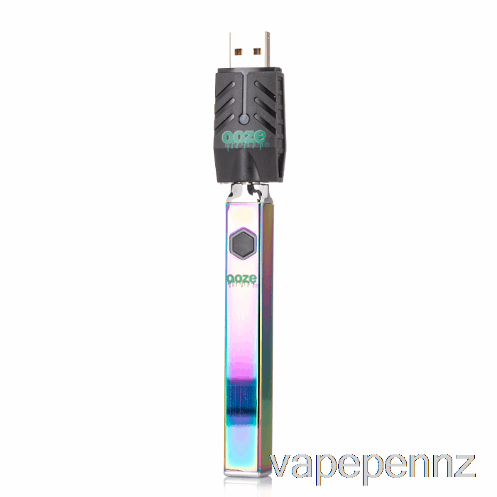 Ooze Quad Flex Temp 500mAh Battery Rainbow VAPE NZ